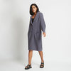Santicler Mara Ribbed Sweater Coat - Cobalt Stone - Thumbnail 1