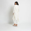 Santicler Sarah Cashmere Cardigan Robe - Sugar - Thumbnail 3