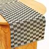 Siafu Home Handloomed Checkered Table Runner - Thumbnail 2