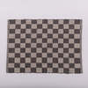 Siafu Home S/4 Handloomed Checkered Placemats - Black - Thumbnail 1