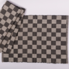 Siafu Home S/4 Handloomed Checkered Placemats - Black - Thumbnail 3