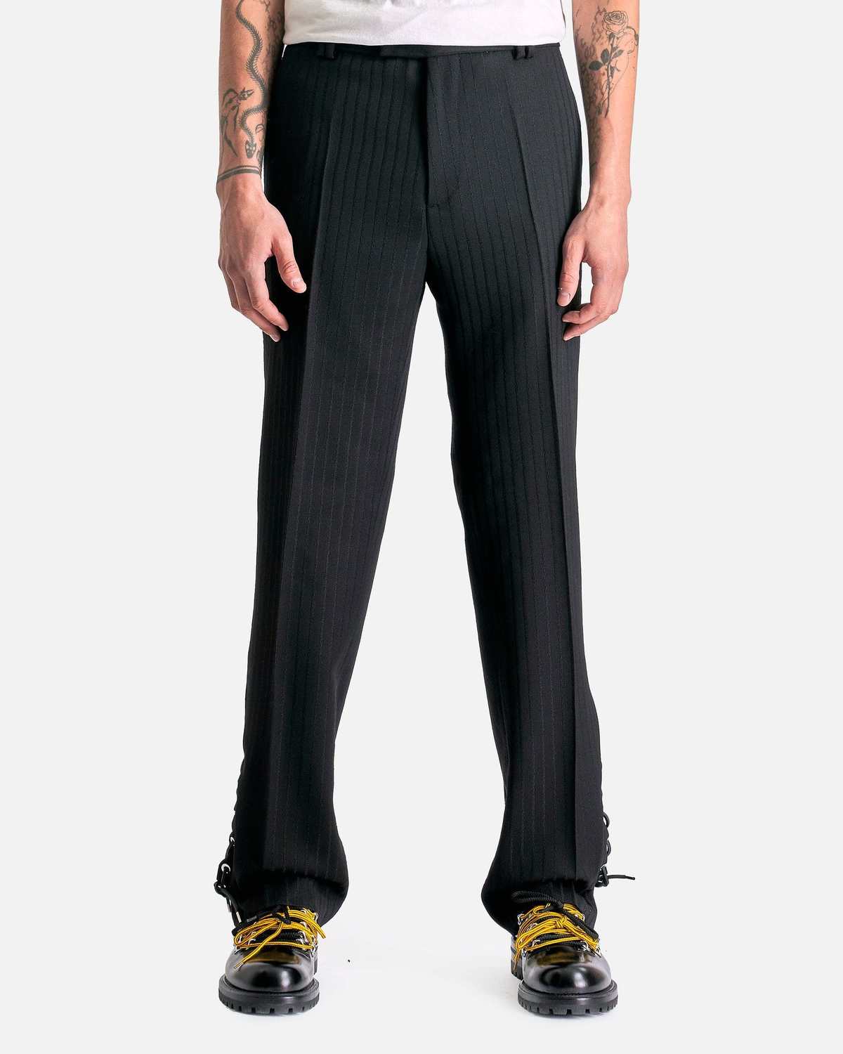 新品 NAMACHEKO CLINT TAILORED レース トラウザーパンツ 新品 NAMACHEKO CLINT TAILORED レース トラウザーパンツ
