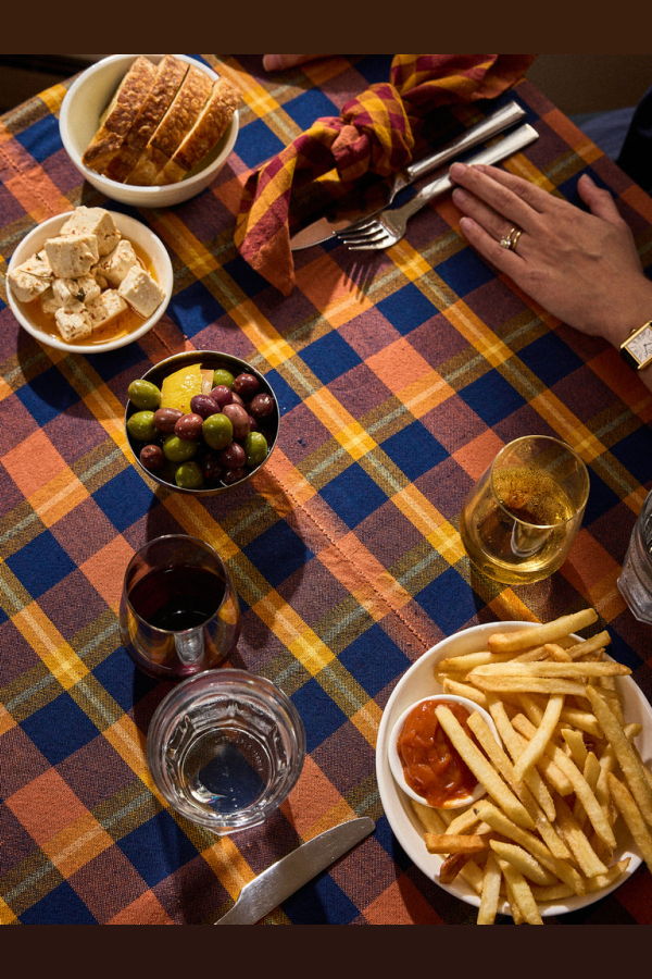 All Roads Charleston Plaid Tablecloth - Bailey