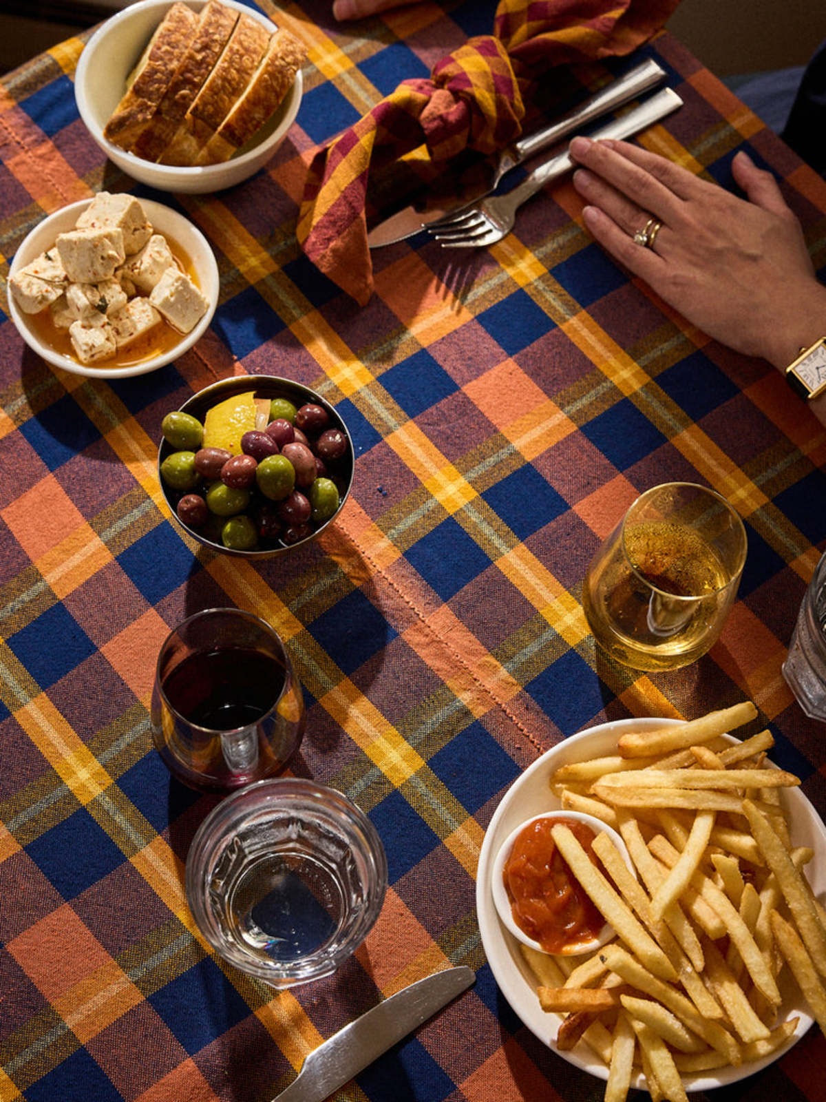 All Roads Charleston Plaid Tablecloth - Bailey - Image 2 of 3