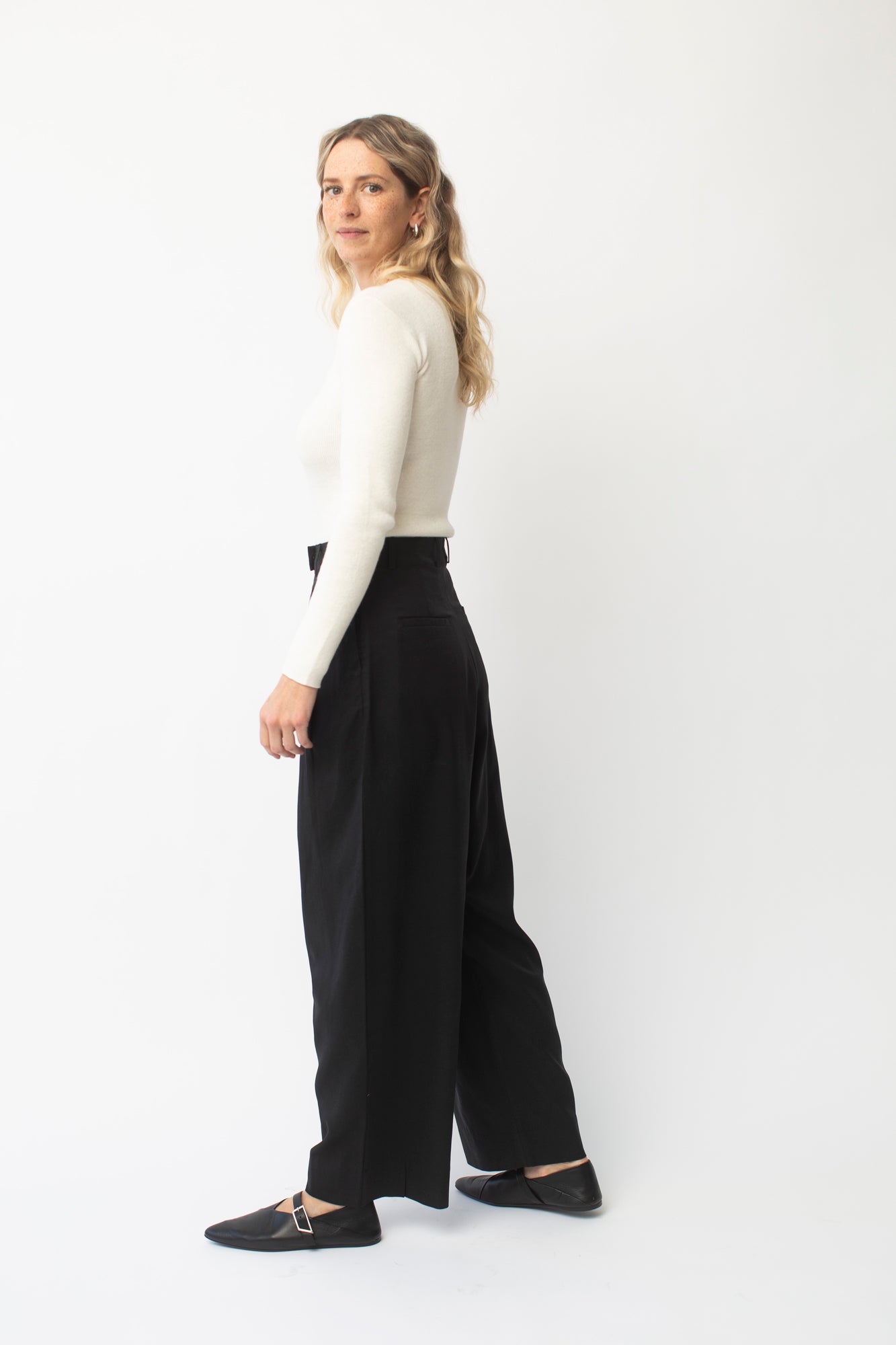 Shaina Mote Arc Pant in Ermine