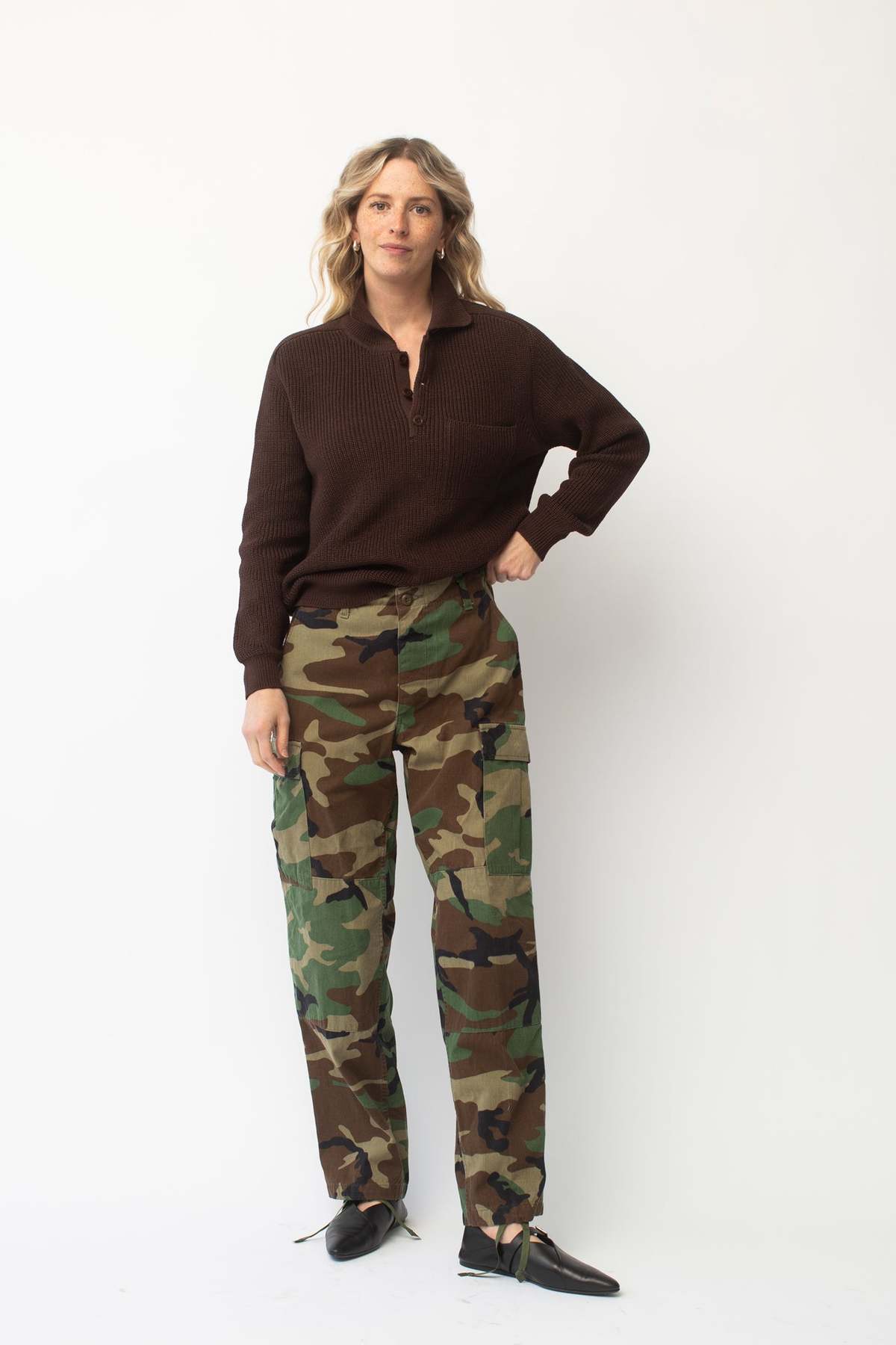 Vintage Military Pants - Camo - Image 1 of 7