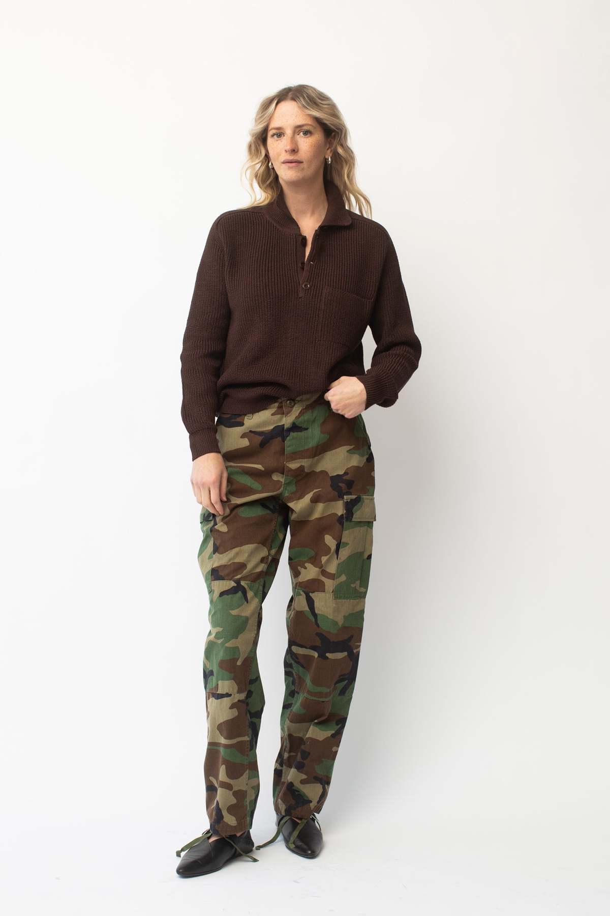 Vintage Military Pants - Camo - Image 3 of 7