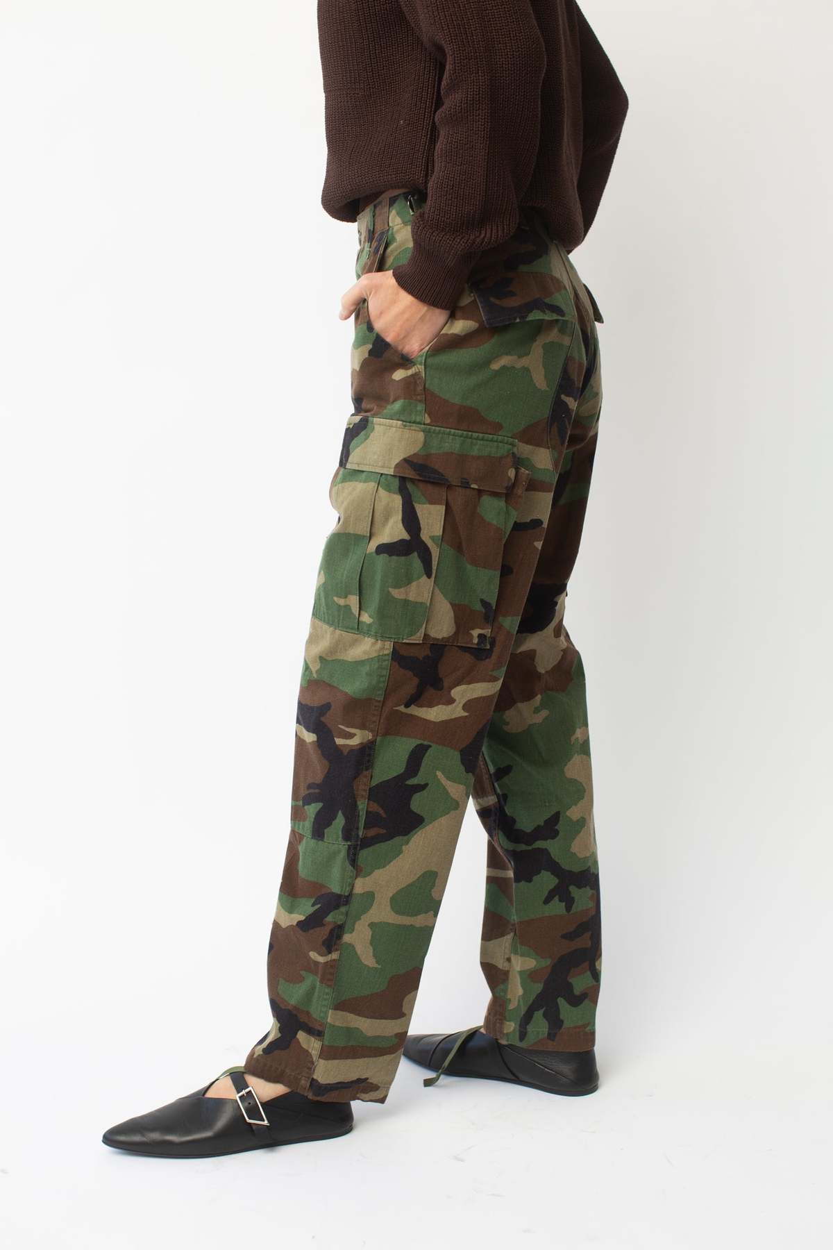 Vintage Military Pants - Camo - Image 6 of 7