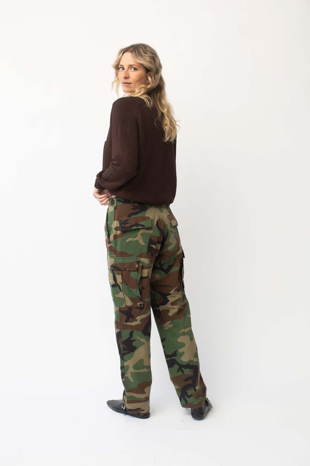 Vintage Military Pants - Camo - Image 7 of 7