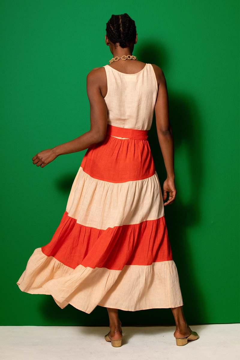 Carolina K Milo Dress - Grenadine