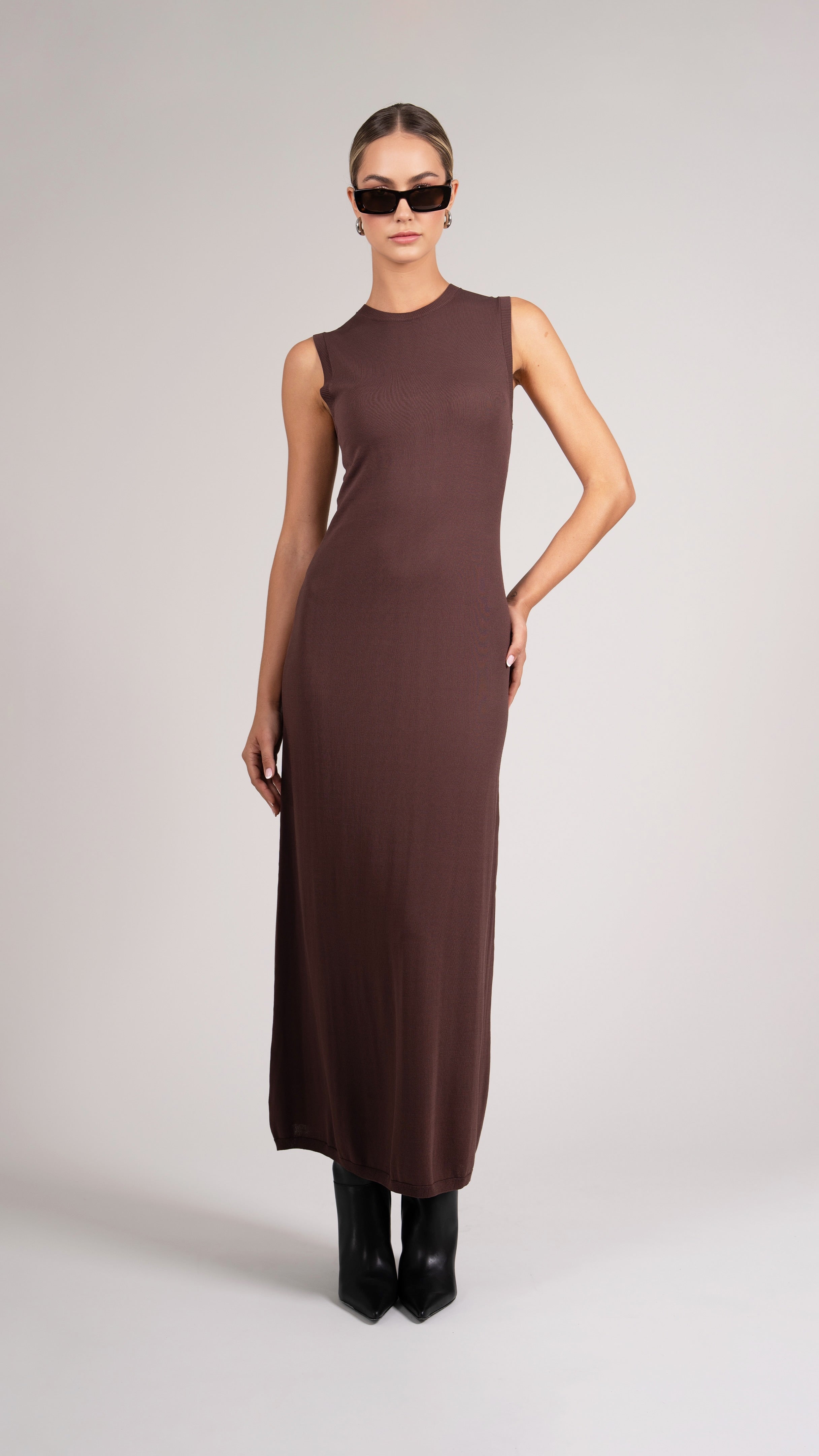 Parentezi Marylin Knit Dress - Chocolate | Garmentory