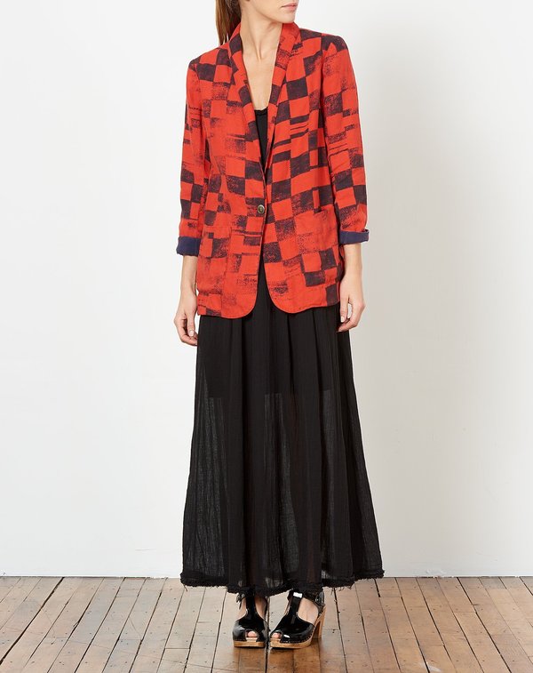 Raquel Allegra Linen Shawl Blazer Raquel Allegra Linen Shawl Blazer