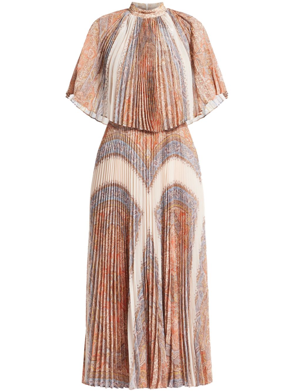 Zimmermann Illustration Sunray Midi Dress - Paisley Haze | Garmentory