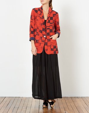 Raquel Allegra Linen Shawl Blazer Raquel Allegra Linen Shawl Blazer