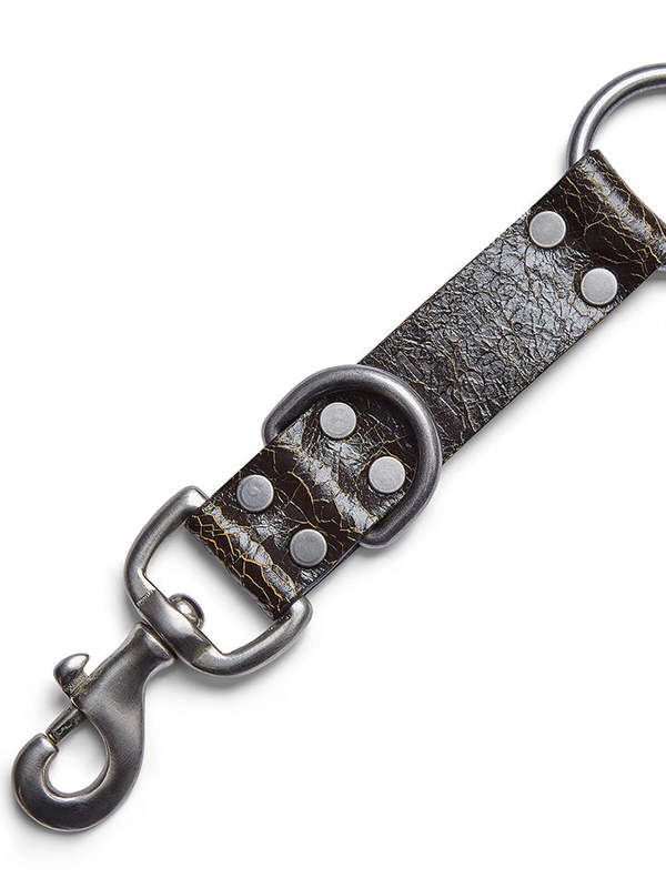 Martine Rose Bondage Keychain - Black/Yellow | Garmentory