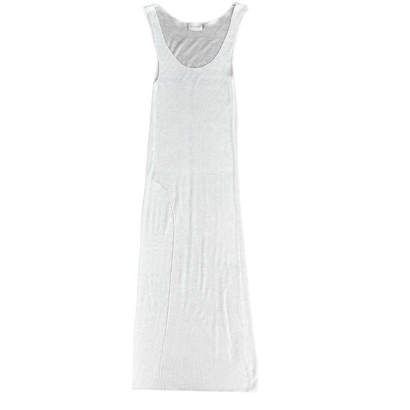 Deiji Studios Knit Singlet Dress - Off White