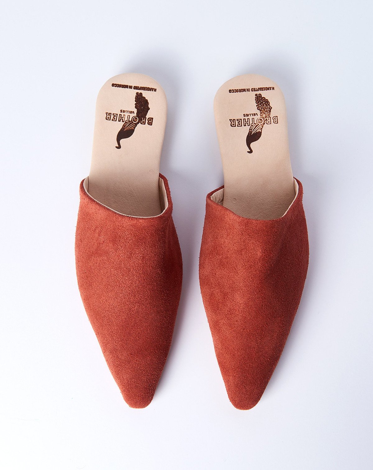 Brother Vellies Sister Mule in Burgundy Suede - Image 7 of 7
