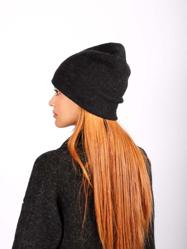Lauren Manoogian Soft Beanie - Black | Garmentory