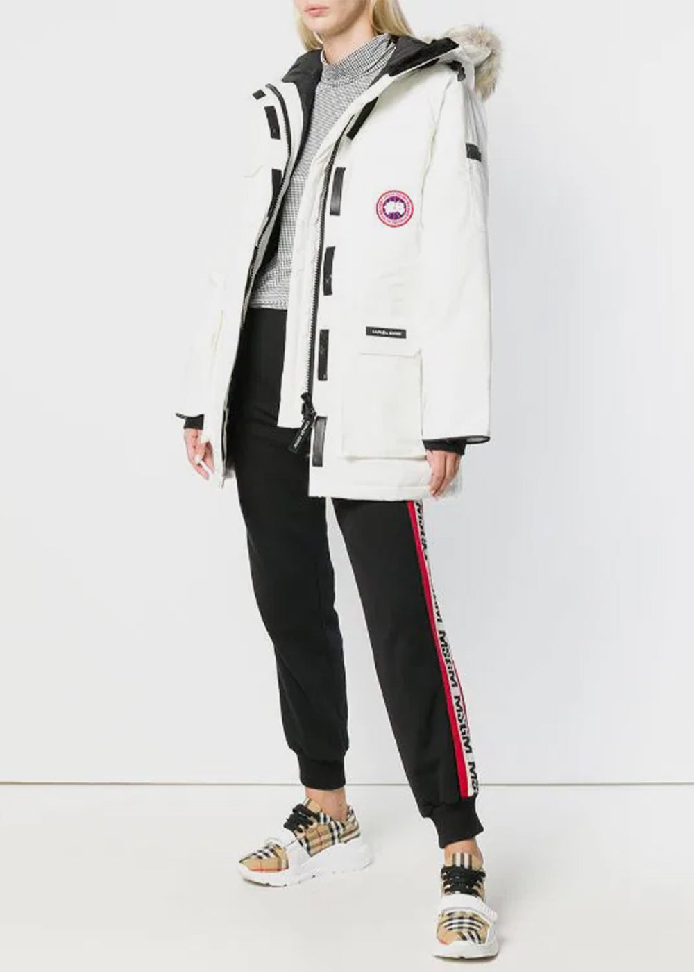 Canada Goose Expedition Down Parka WHITE Garmentory
