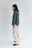 M.PATMOS Riverside Wide Leg Cotton Trousers - Natural - Thumbnail 2