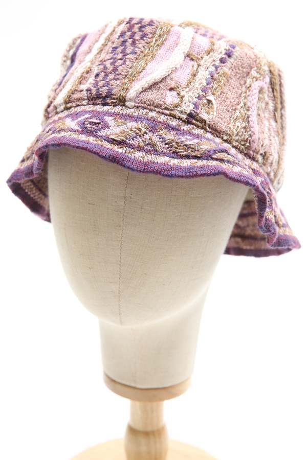 kapital キャピタル7G Knit Gaudy Bucket Hat Kapital-7G-Knit-GAUDY-Bucket-