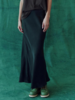 The Great. The Seabank Skirt - Winter Pine - Thumbnail 1