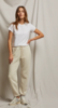 Perfect White Tee Michelle Cotton Fleece Jogger - Thumbnail 2