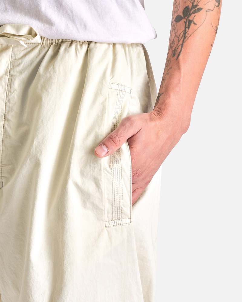 Lemaire Multitopstitch Taekwondo Pants - Creamy White