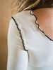 Darling Nimbus Top - Cream/Black Trim - Thumbnail 2