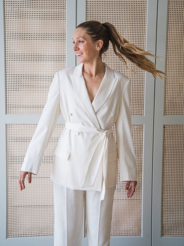 Darling Storm Blazer - Cream