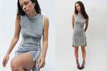 Alex Hadji Mini Trikko Dress - Silver - Thumbnail 8