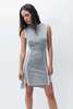 Alex Hadji Mini Trikko Dress - Silver - Thumbnail 2