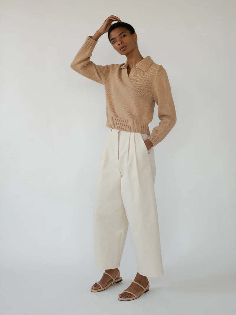 Shaina Mote Boy Trouser - Natural Fleck Shaina Mote Boy Trouser - Natural Fleck
