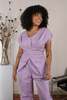 Rujuta Sheth Venus Wrap Jumper - Lavender - Thumbnail 6