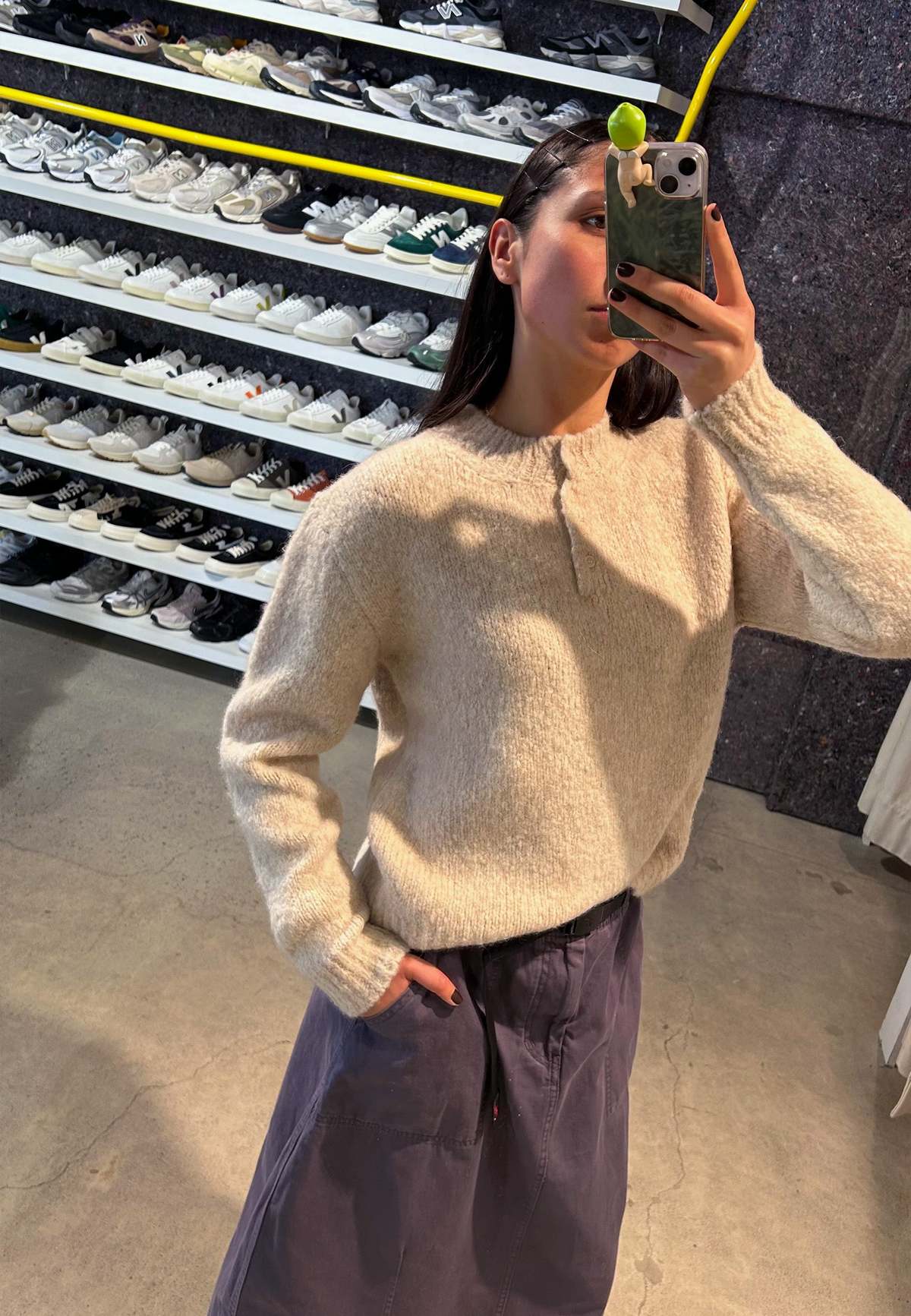 Paloma Wool Crush Knit Sweater - Ecru | Garmentory