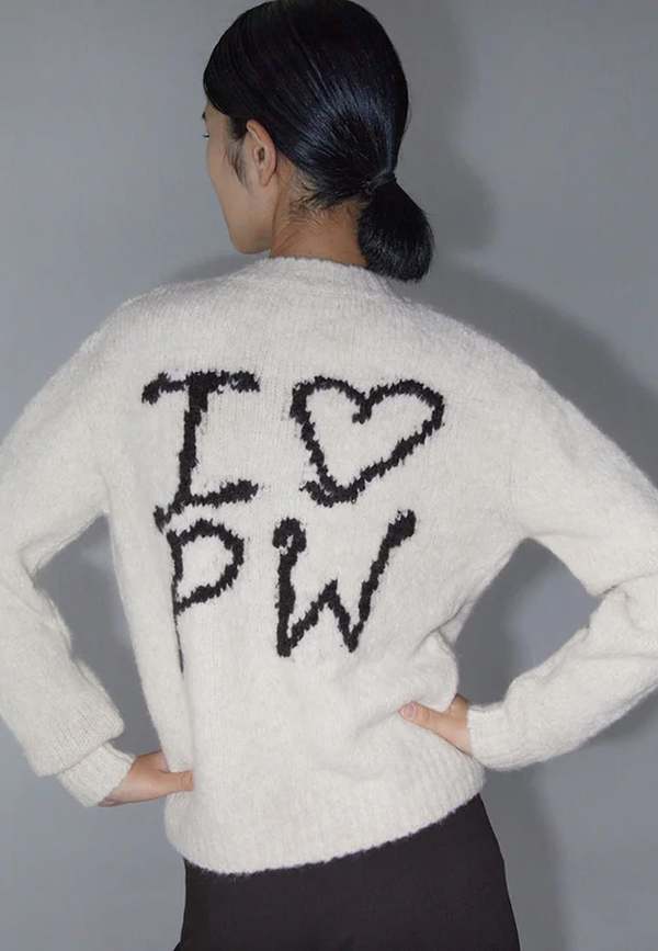 Paloma Wool Crush Knit Sweater - Ecru | Garmentory