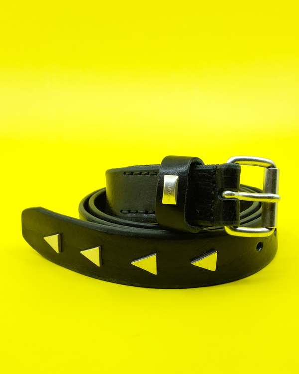 OUR LEGACY Arrow Head belt レザーベルト　80cm Arrow-Head-Black-Leather-3-CM-