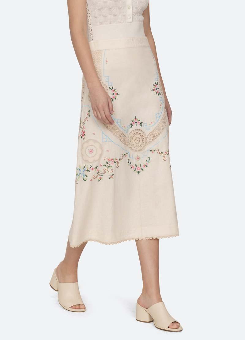Sea NY Edwina Skirt - White | Garmentory