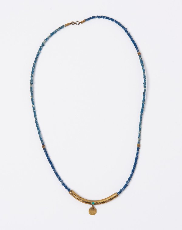 Kapital Vintage Fabric Necklace | Garmentory