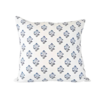 Tajik Home Isabella Print Pillow - Blue - Thumbnail 1