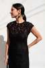 No.6 Erika Dress - Black Lace - Thumbnail 3