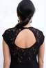 No.6 Erika Dress - Black Lace - Thumbnail 4