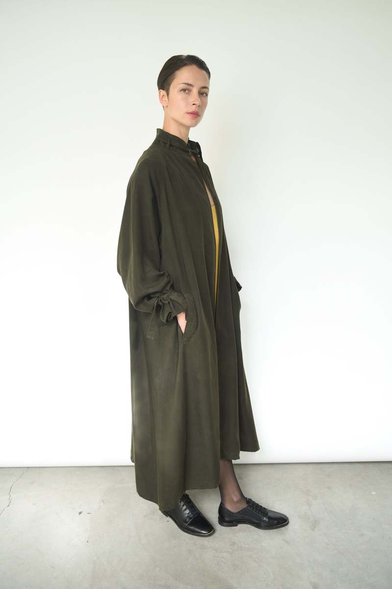Kamperett Lore Trench Coat - Carob