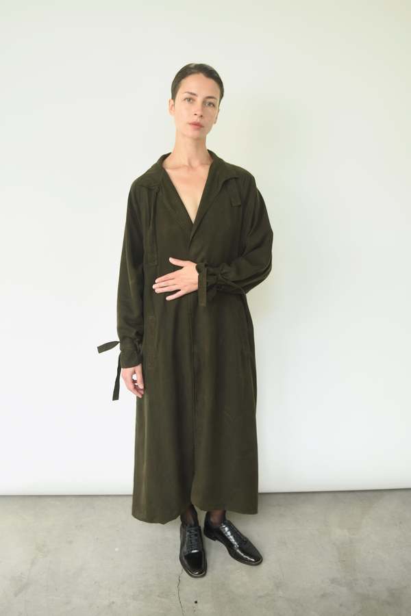 Kamperett Lore Trench Coat - Carob