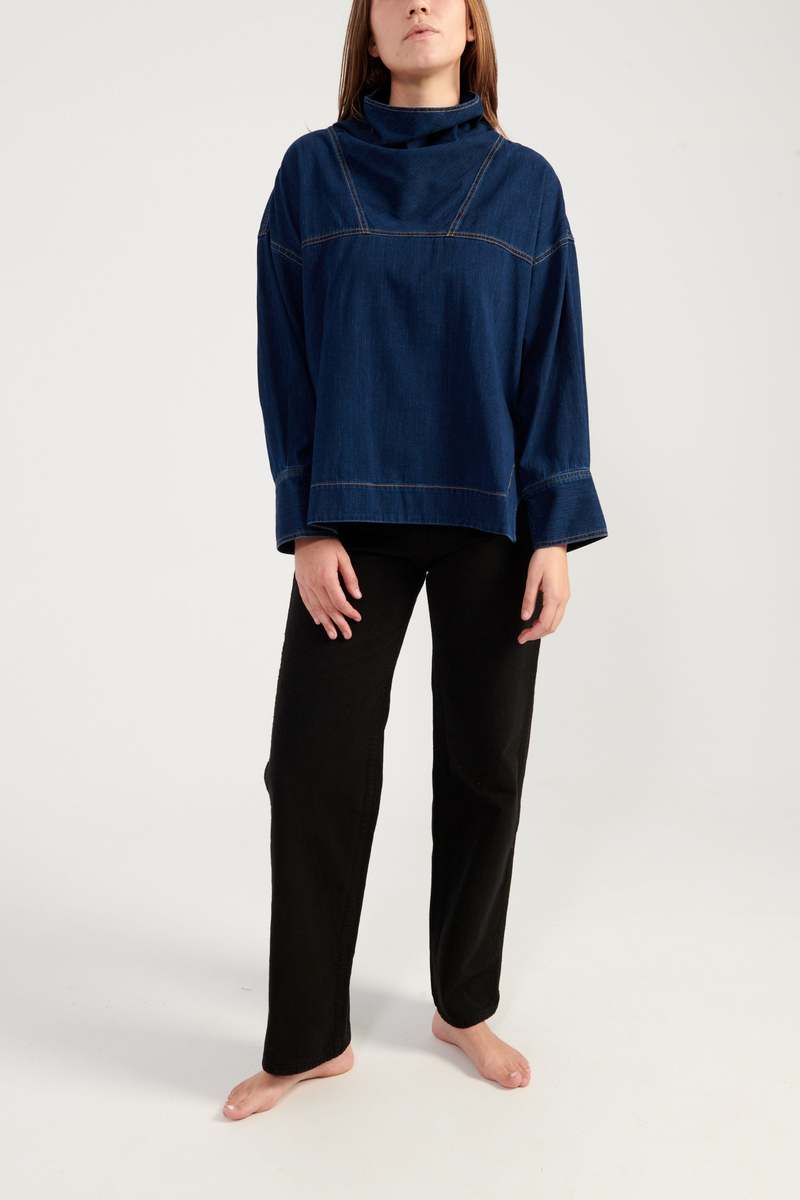 Rachel Comey Fiamma Top - Dark Indigo