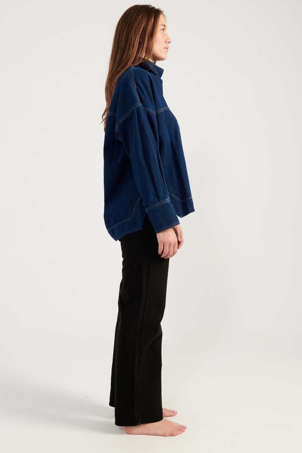 Rachel Comey Fiamma Top - Dark Indigo