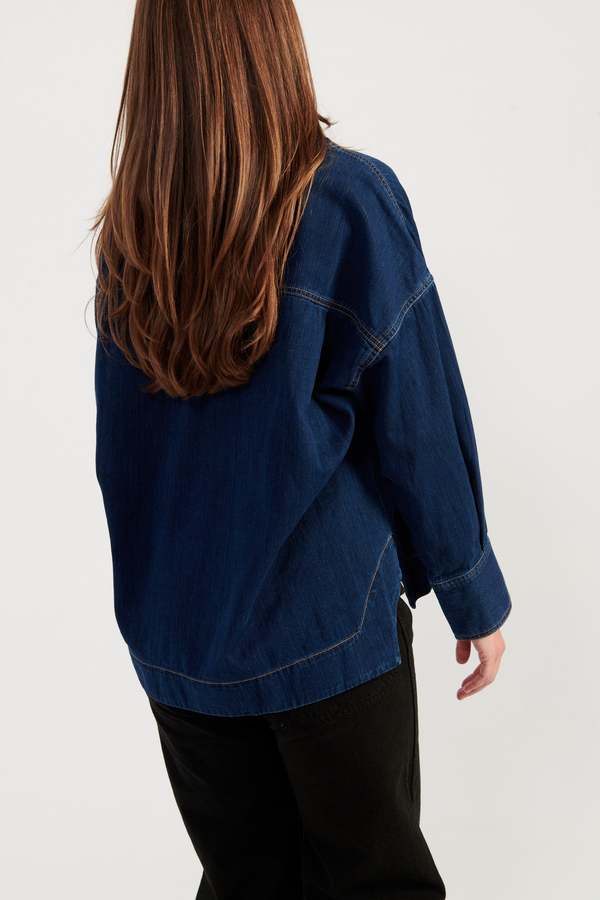 Rachel Comey Fiamma Top - Dark Indigo