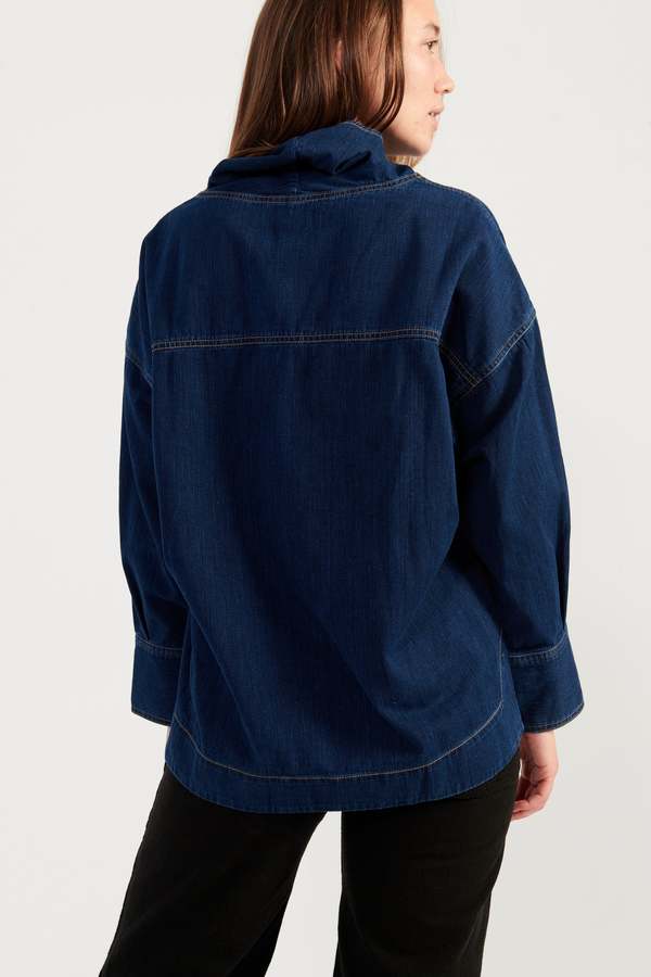 Rachel Comey Fiamma Top - Dark Indigo