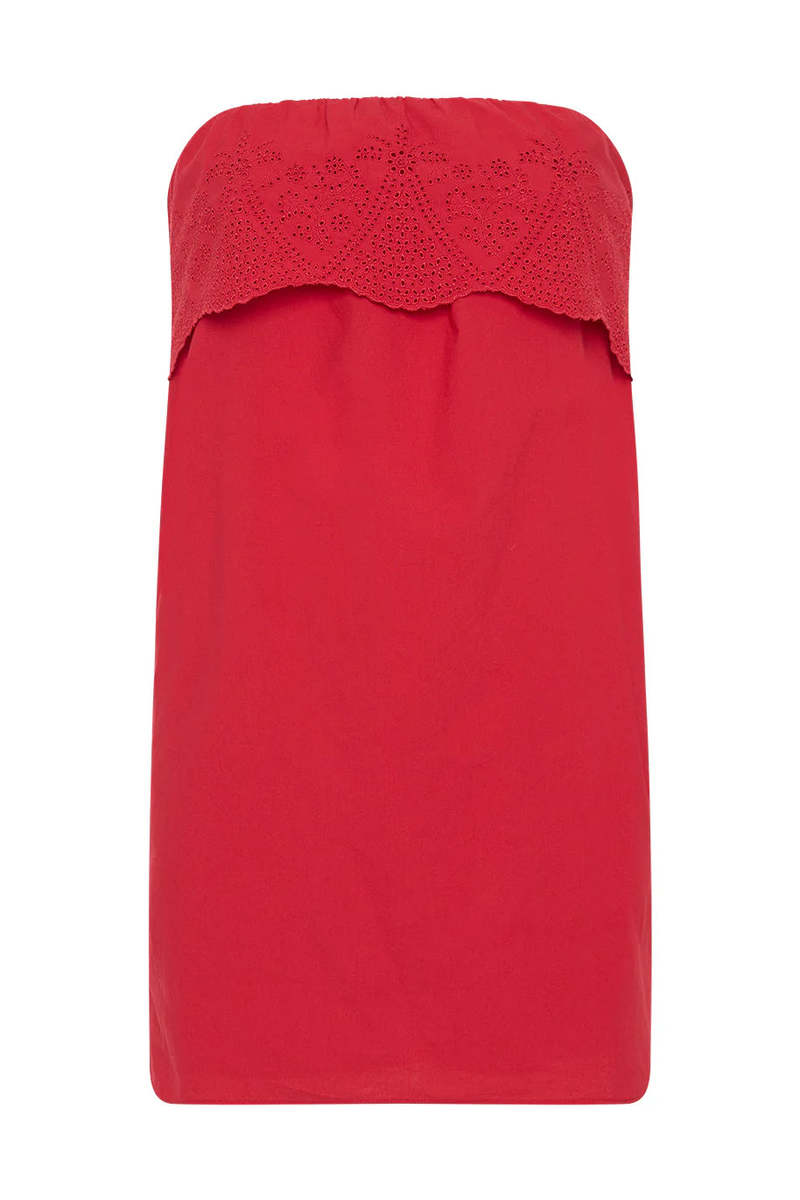 Posse Beryl Strapless Mini Dress - red Posse Beryl Strapless Mini Dress - red