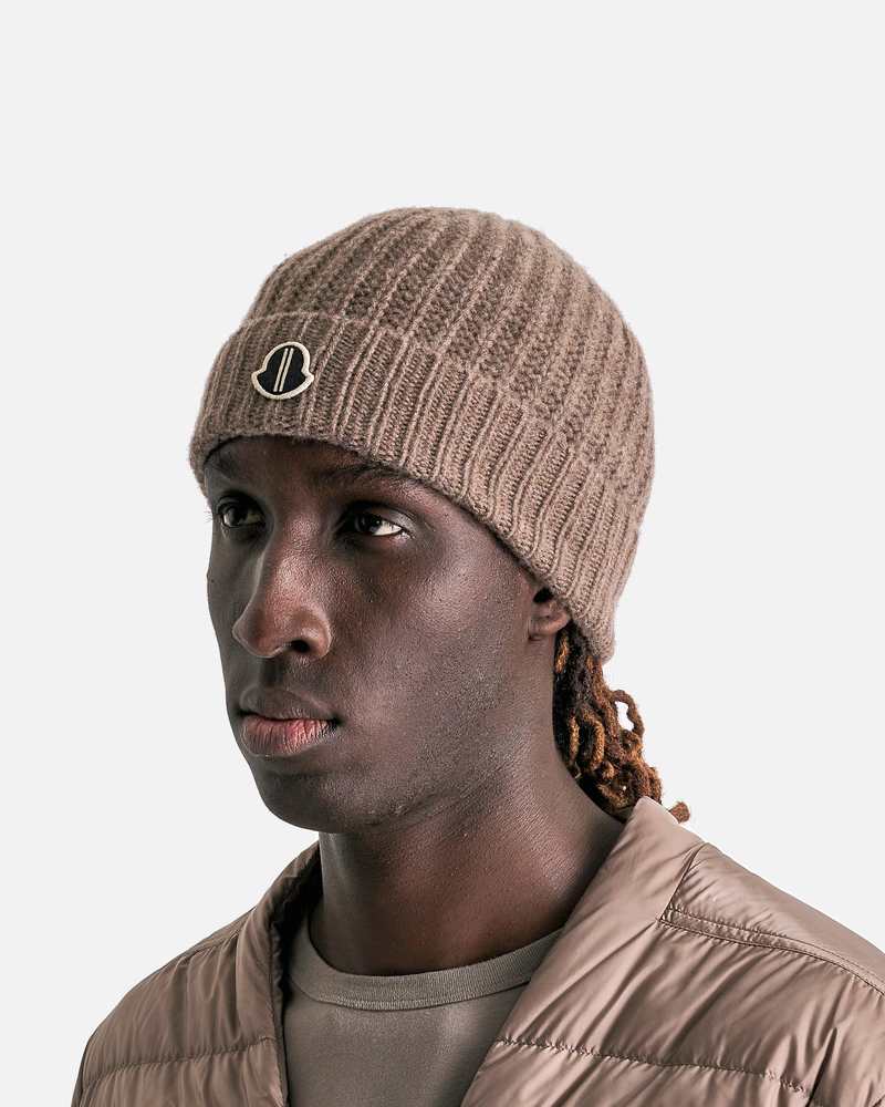 新品 MONCLER Rick Owens ニット帽 'Dust' Rick Owens Moncler Beanie - Dust | Garmentory